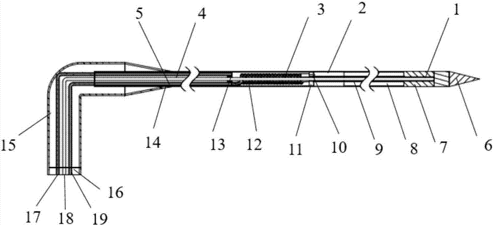 Internally cooled microwave ablation needle with expansion balloon