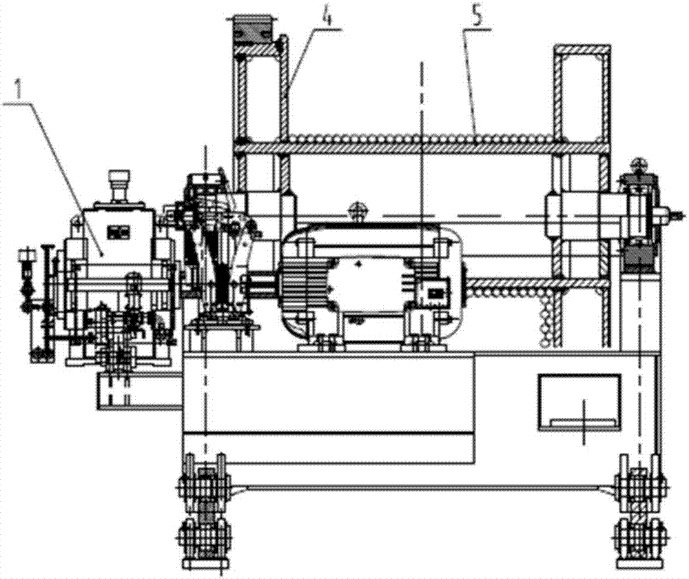 High-tension heavy anchoring and mooring machine