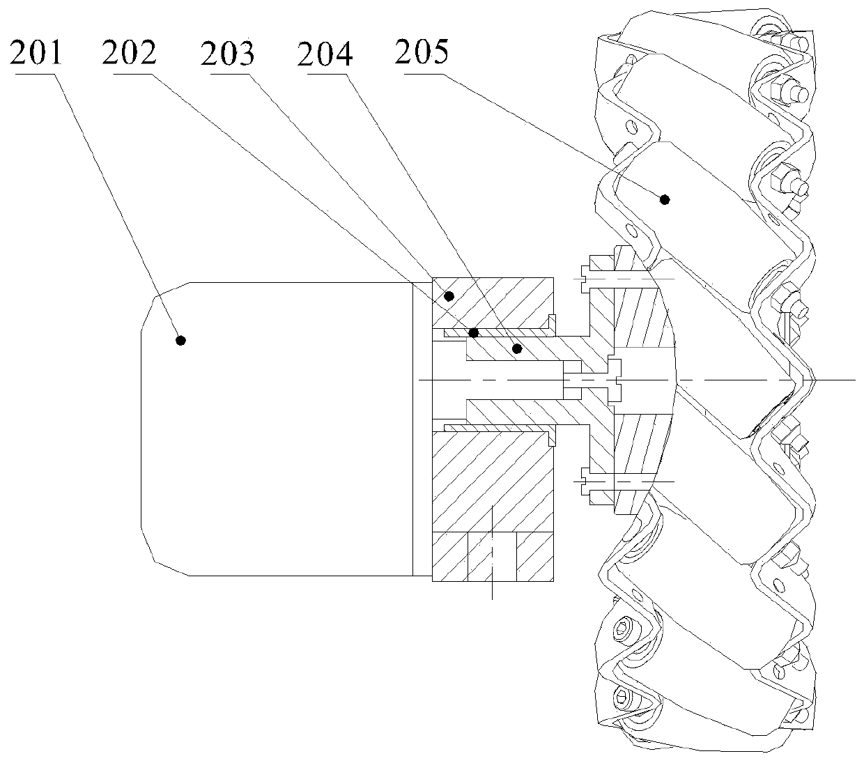 A pipe robot for pipe butt joint