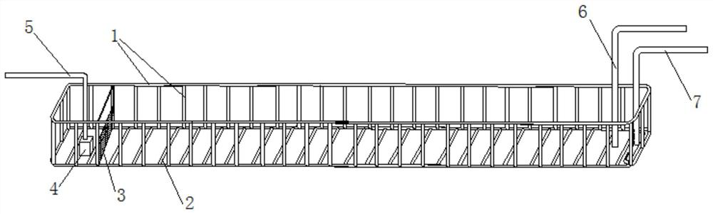 High-density forage fish breeding method and device