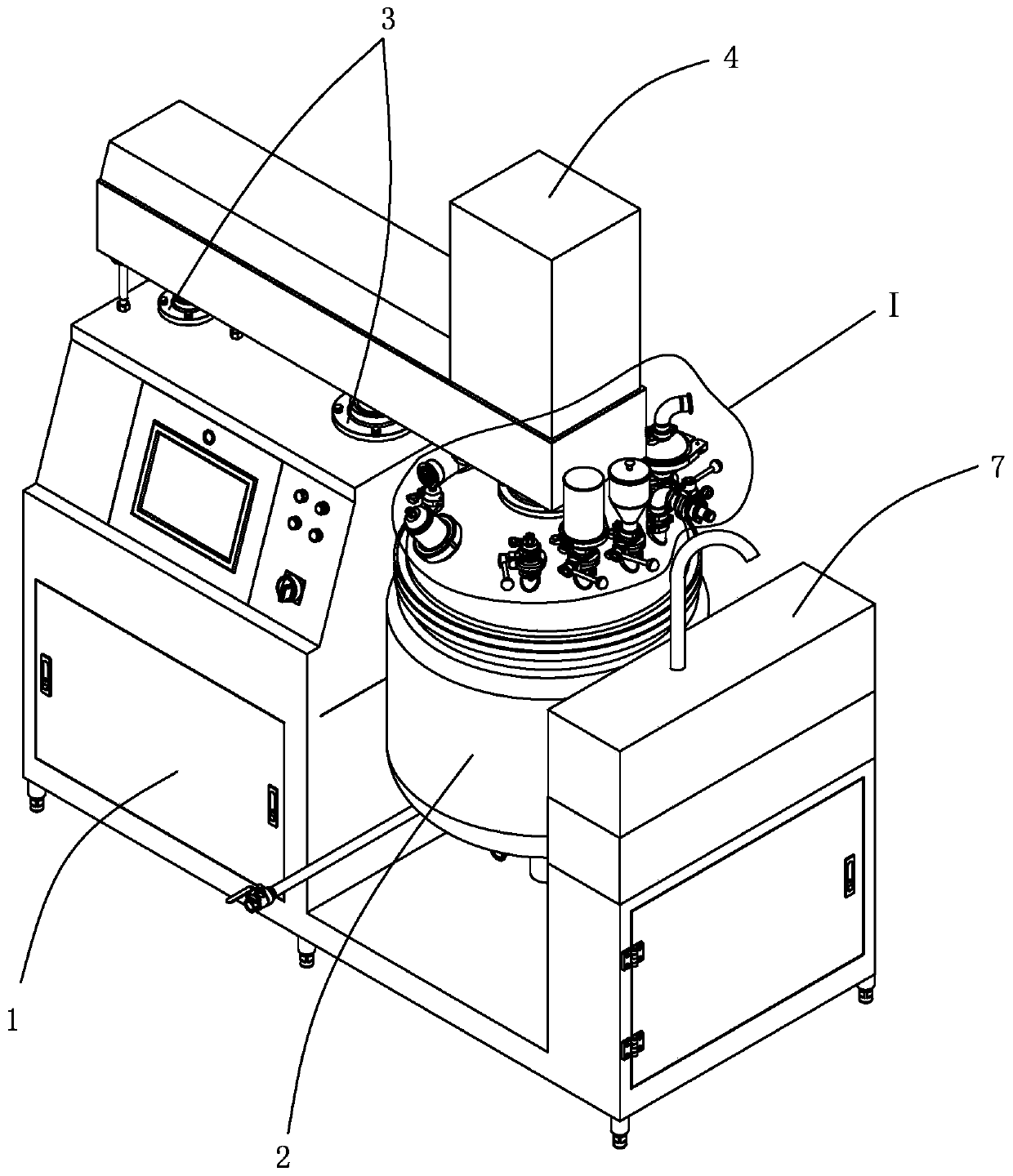 Integrated automated multi-function emulsifying machine