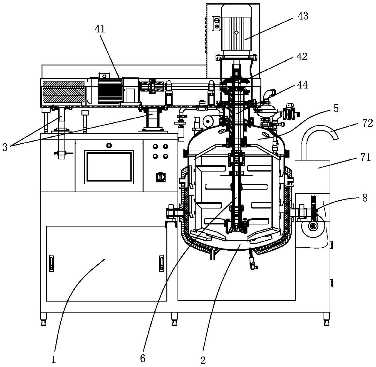 Integrated automated multi-function emulsifying machine