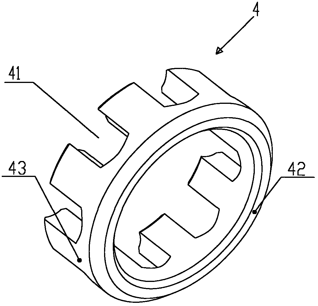 Rolling bearing taking carbon graphite or electrographite as integral holder and manufacturing method thereof