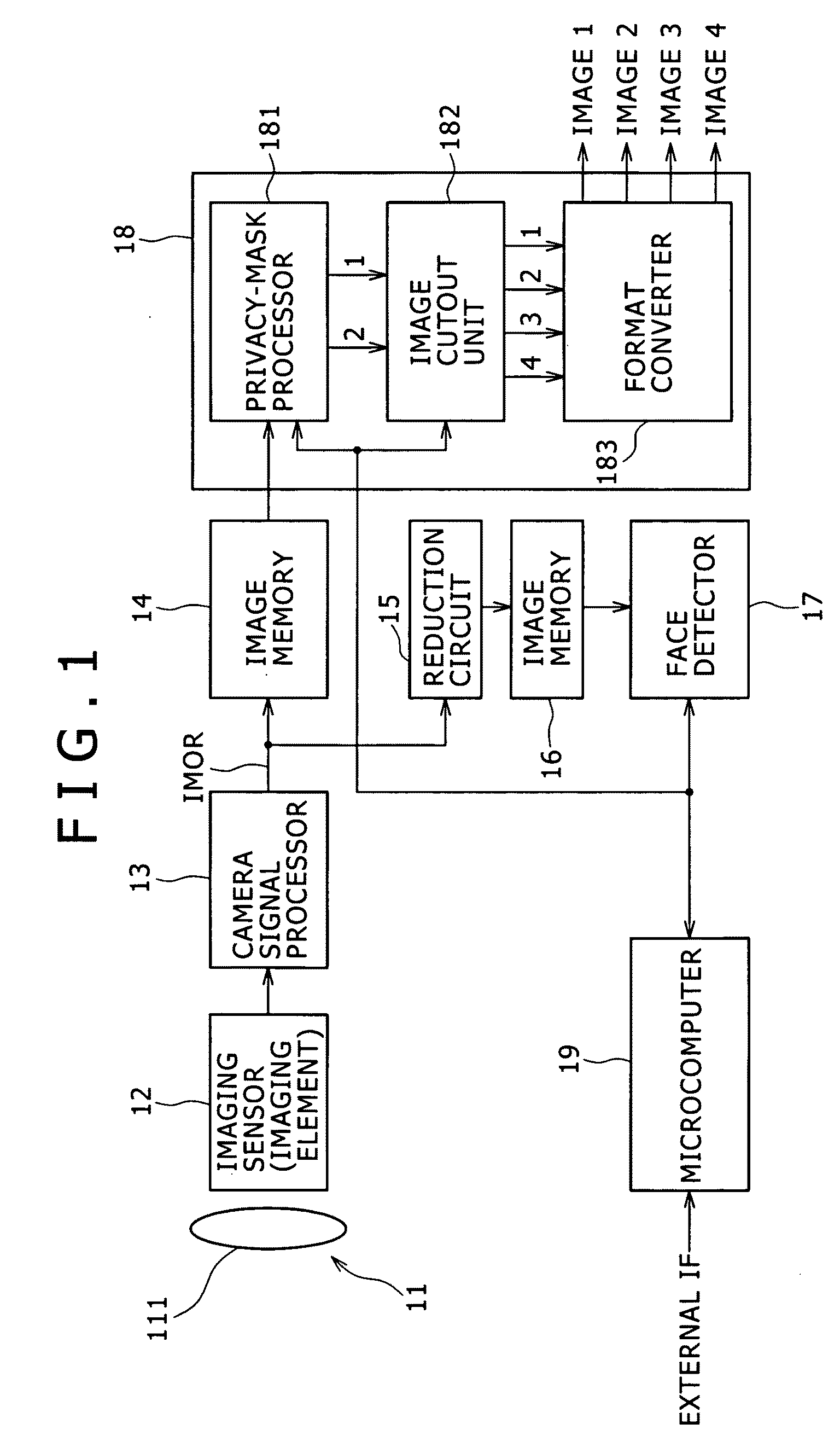 Image processing device, camera device, communication system, image processing method, and program