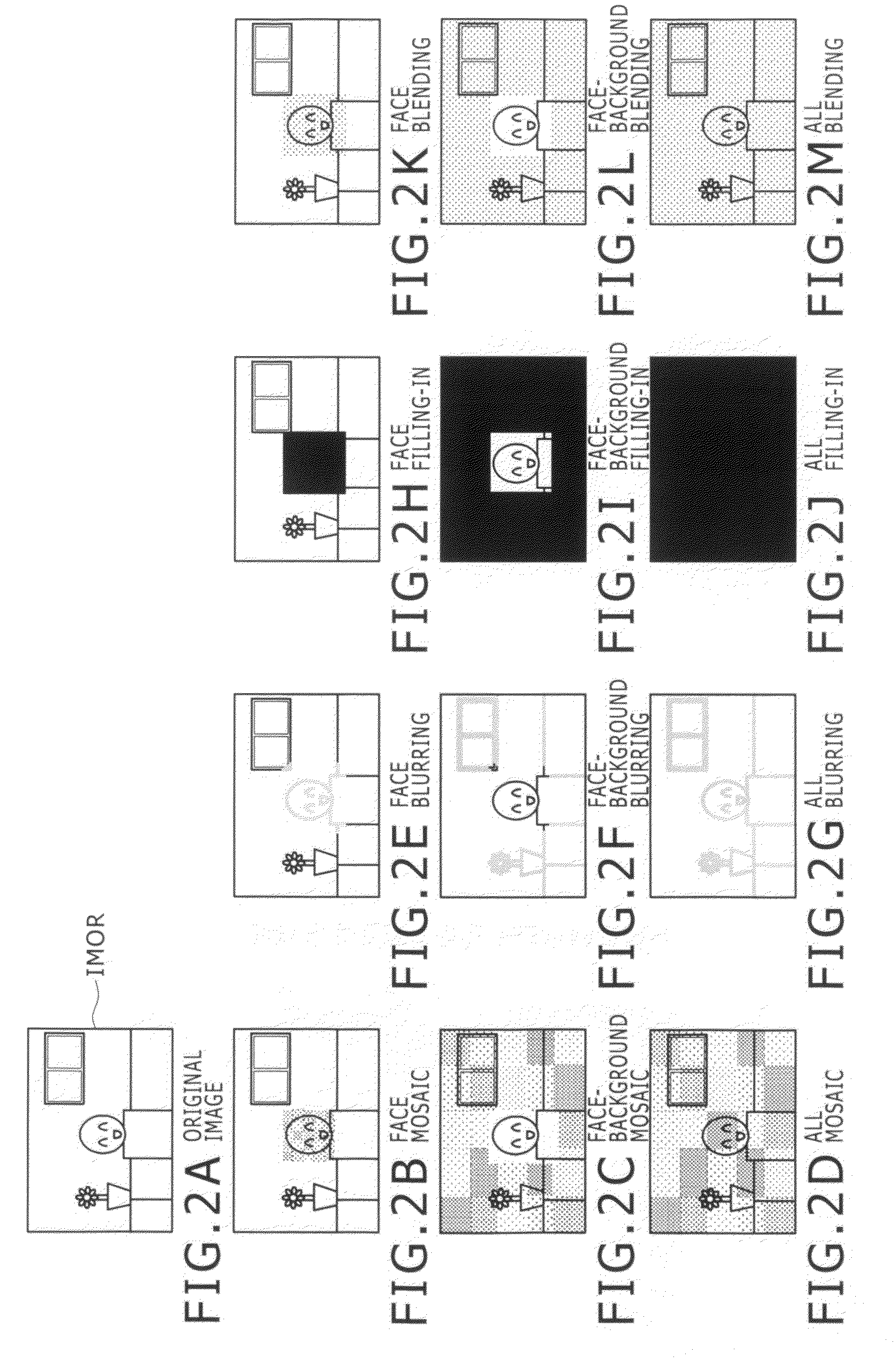 Image processing device, camera device, communication system, image processing method, and program