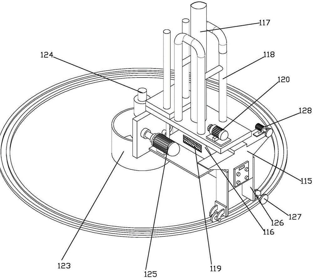 A production device for dust-free hydroxypropyl methylcellulose