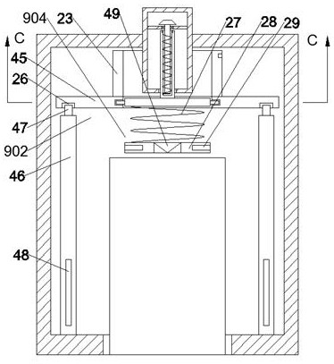 Corrugated paper limiting mechanism for gluing machine