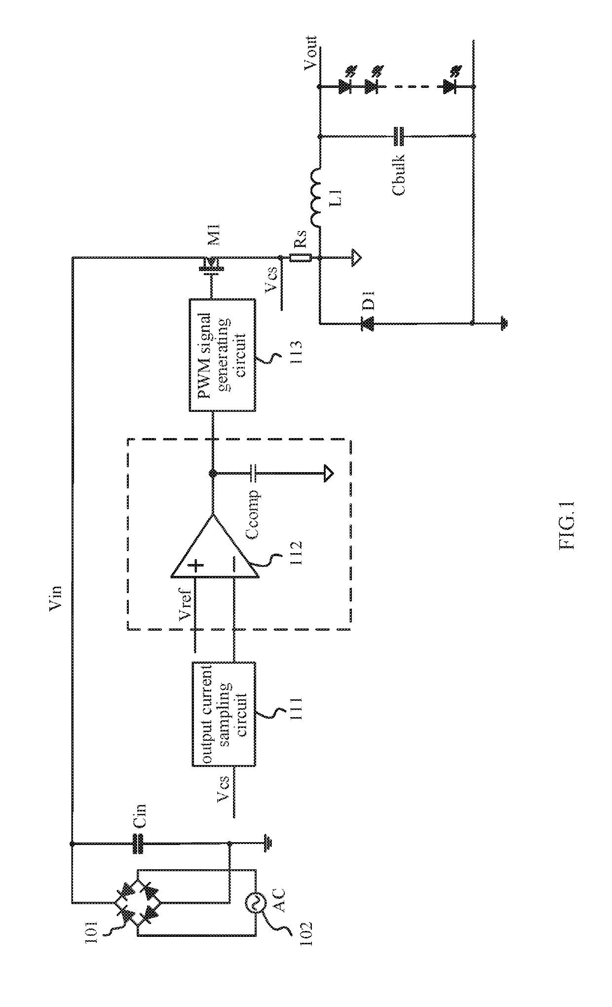 Error amplification apparatus and driving circuit including the same