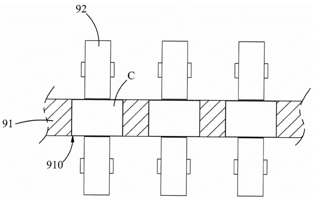 High-voltage detection module, device and method for multilayer capacitor