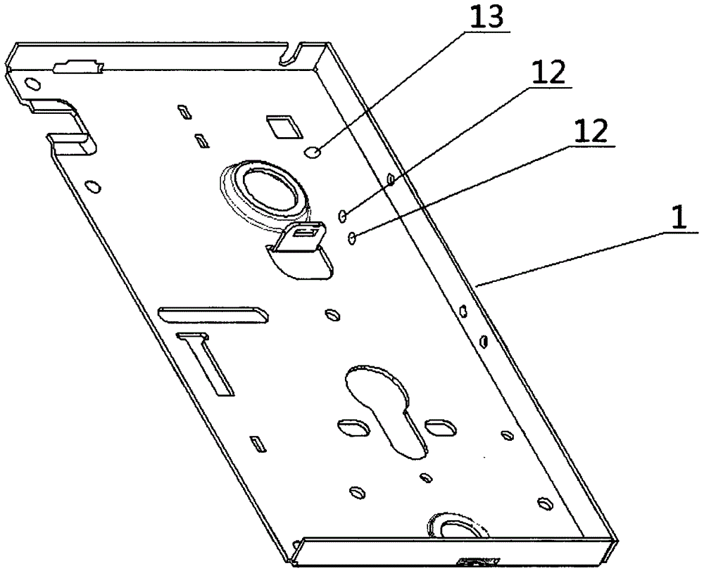 Motion mechanism capable of controlling return of main lock tongue