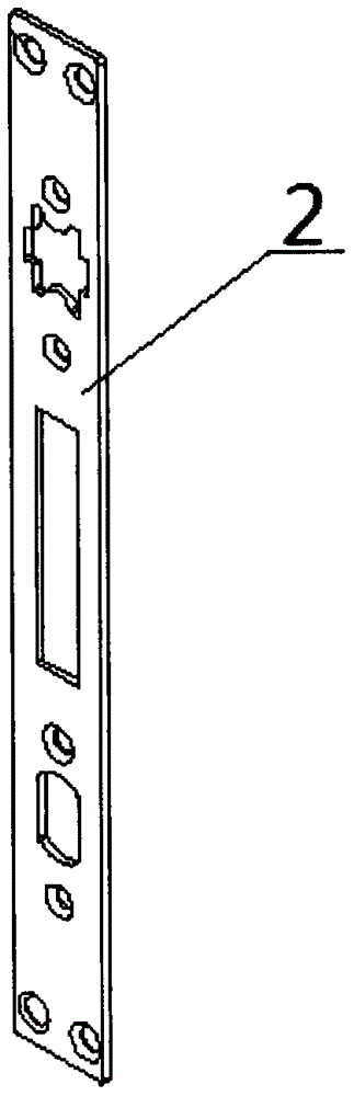 Motion mechanism capable of controlling return of main lock tongue