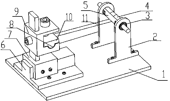 Unilateral plastic film stretching test method and device based on constant strain rate