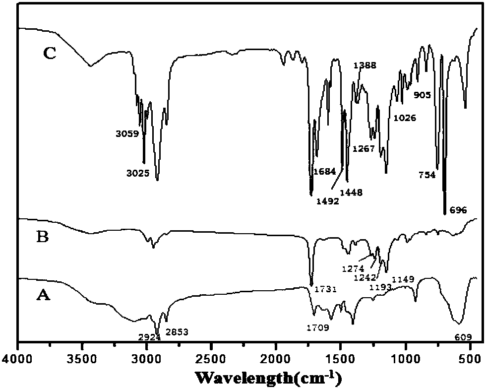 A kind of preparation method of magnetic fluorescent composite material