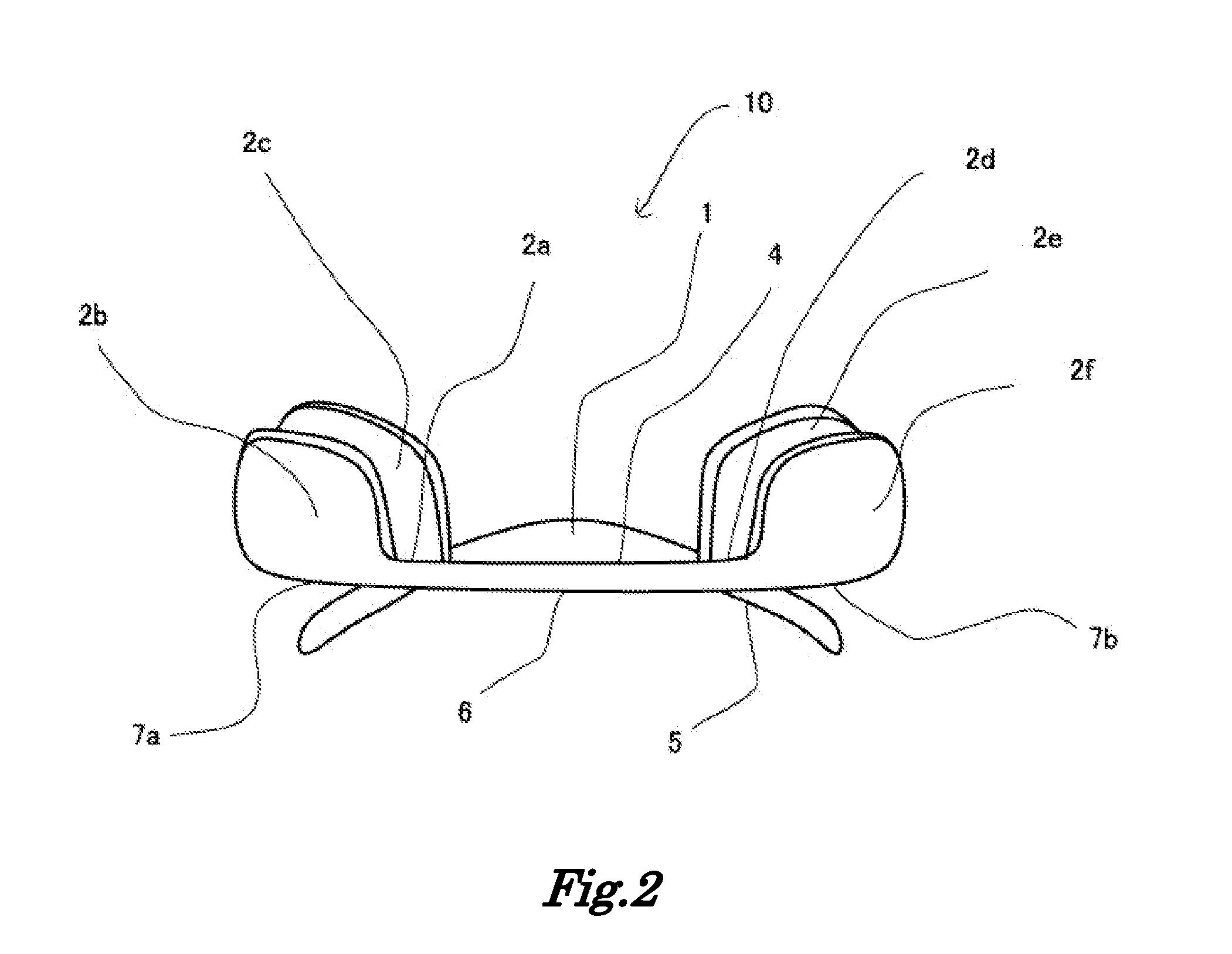 Device for strengthening tongue muscle