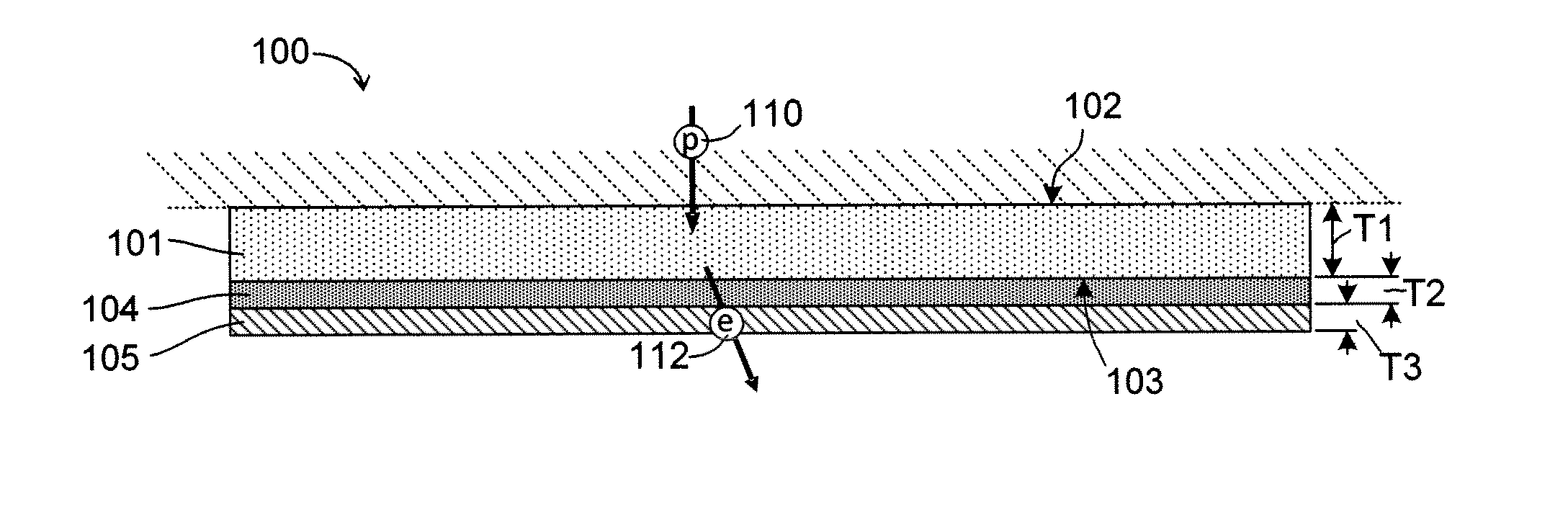 Photocathode Including Silicon Substrate With Boron Layer