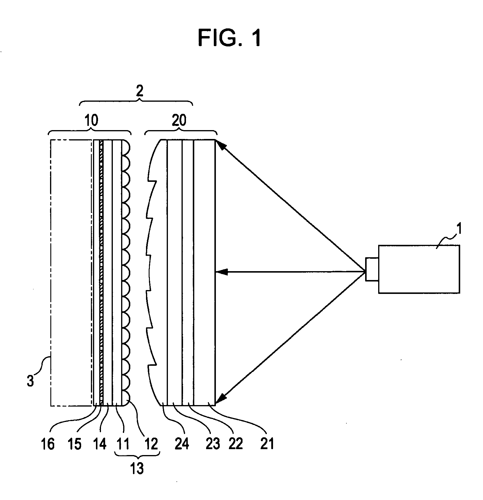 Fly's-eye lens sheet having light-shielding layer, method for fabricating the same, transmissive screen, and rear projection image display device