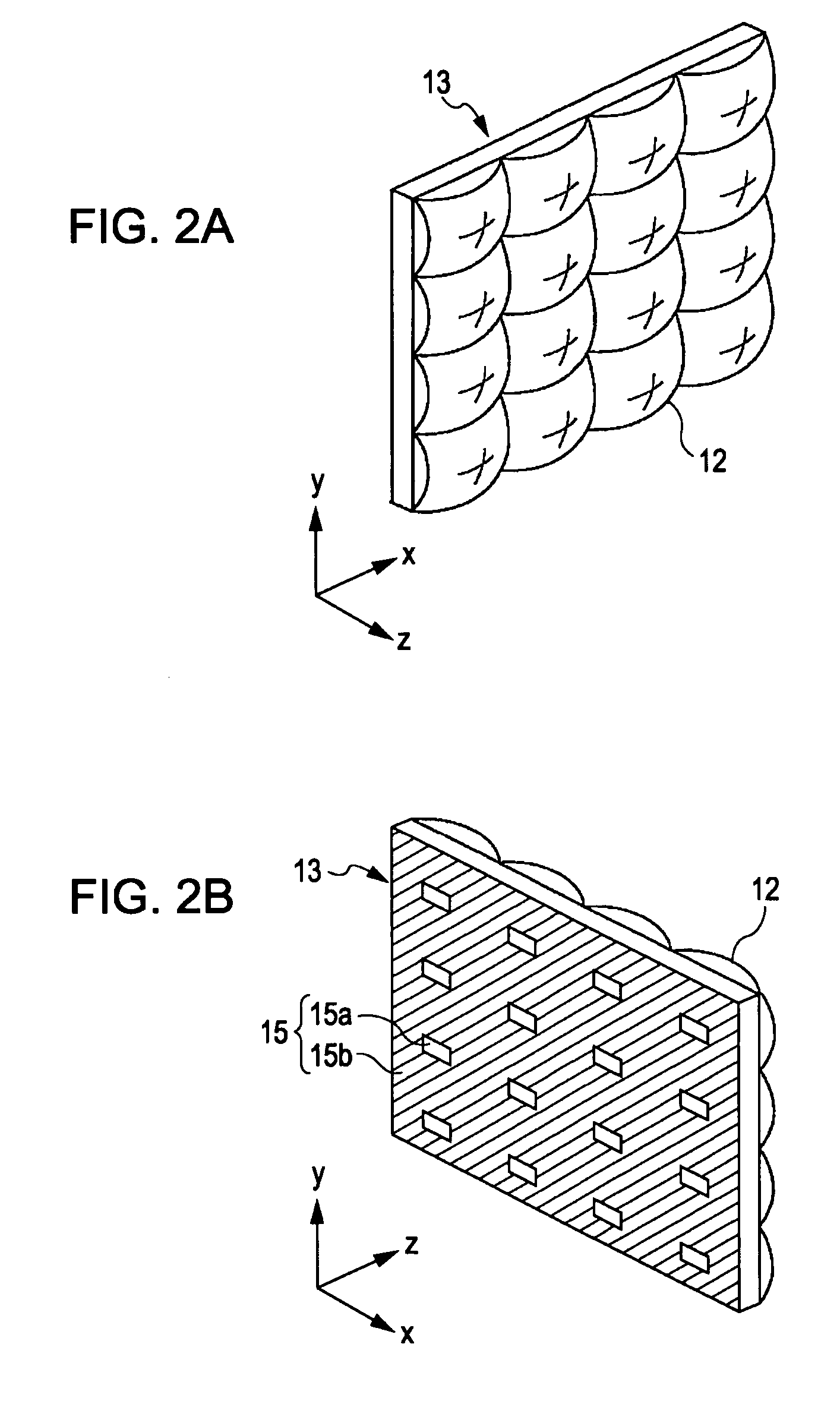 Fly's-eye lens sheet having light-shielding layer, method for fabricating the same, transmissive screen, and rear projection image display device