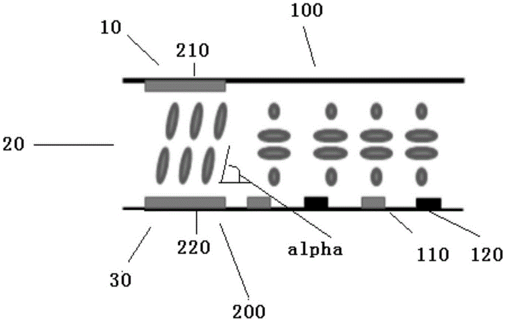 Liquid crystal display panel capable of switching viewing angle and drive method thereof