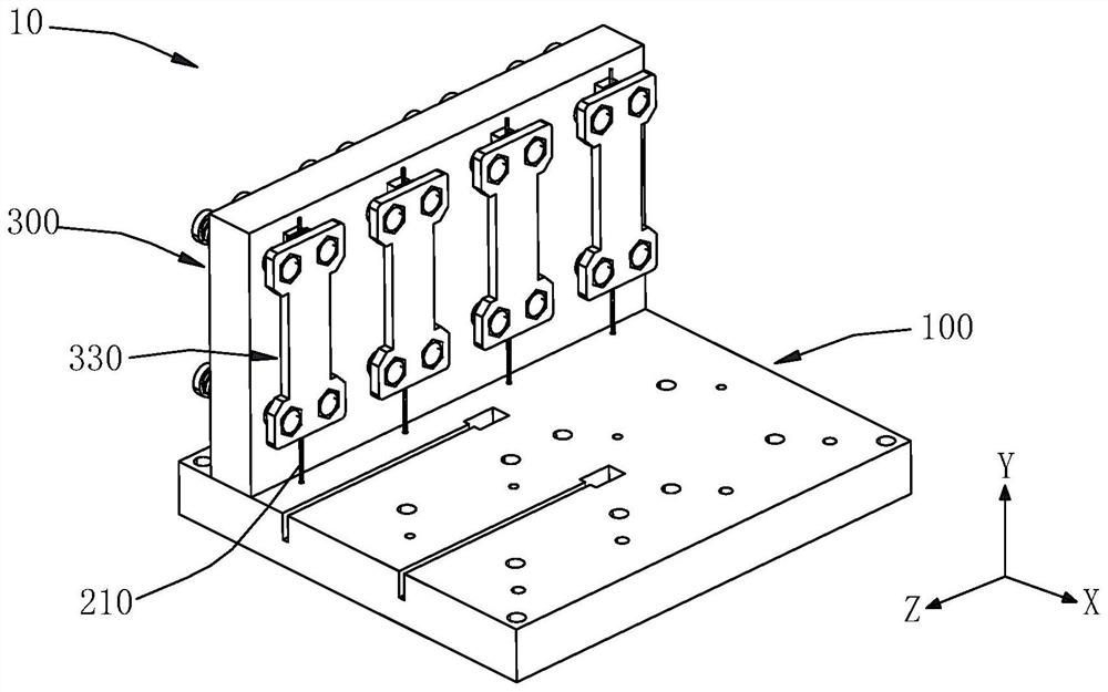 Packaging tool, industrial glue injection machine and packaging method