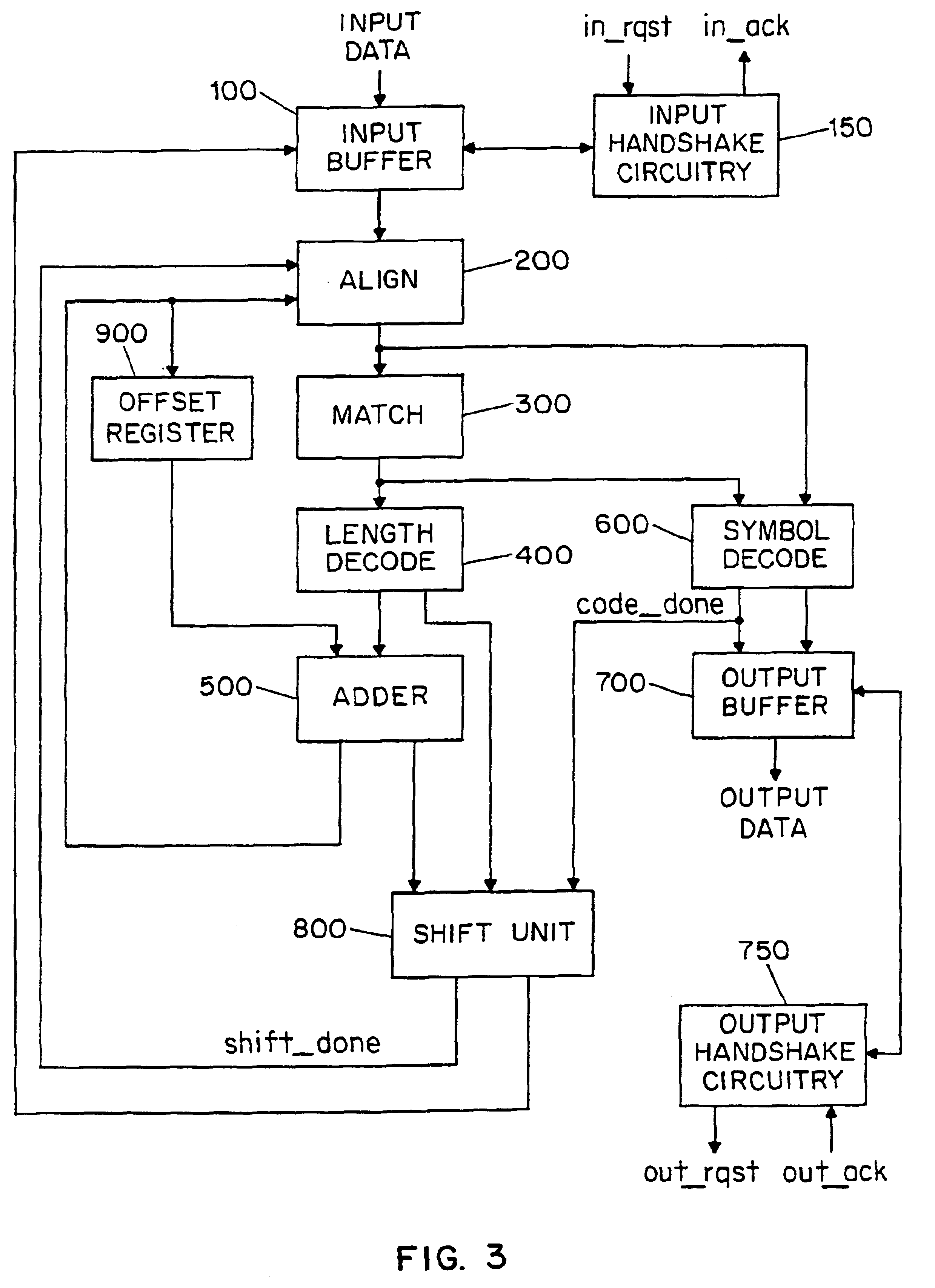 Variable-length, high-speed asynchronous decoder circuit