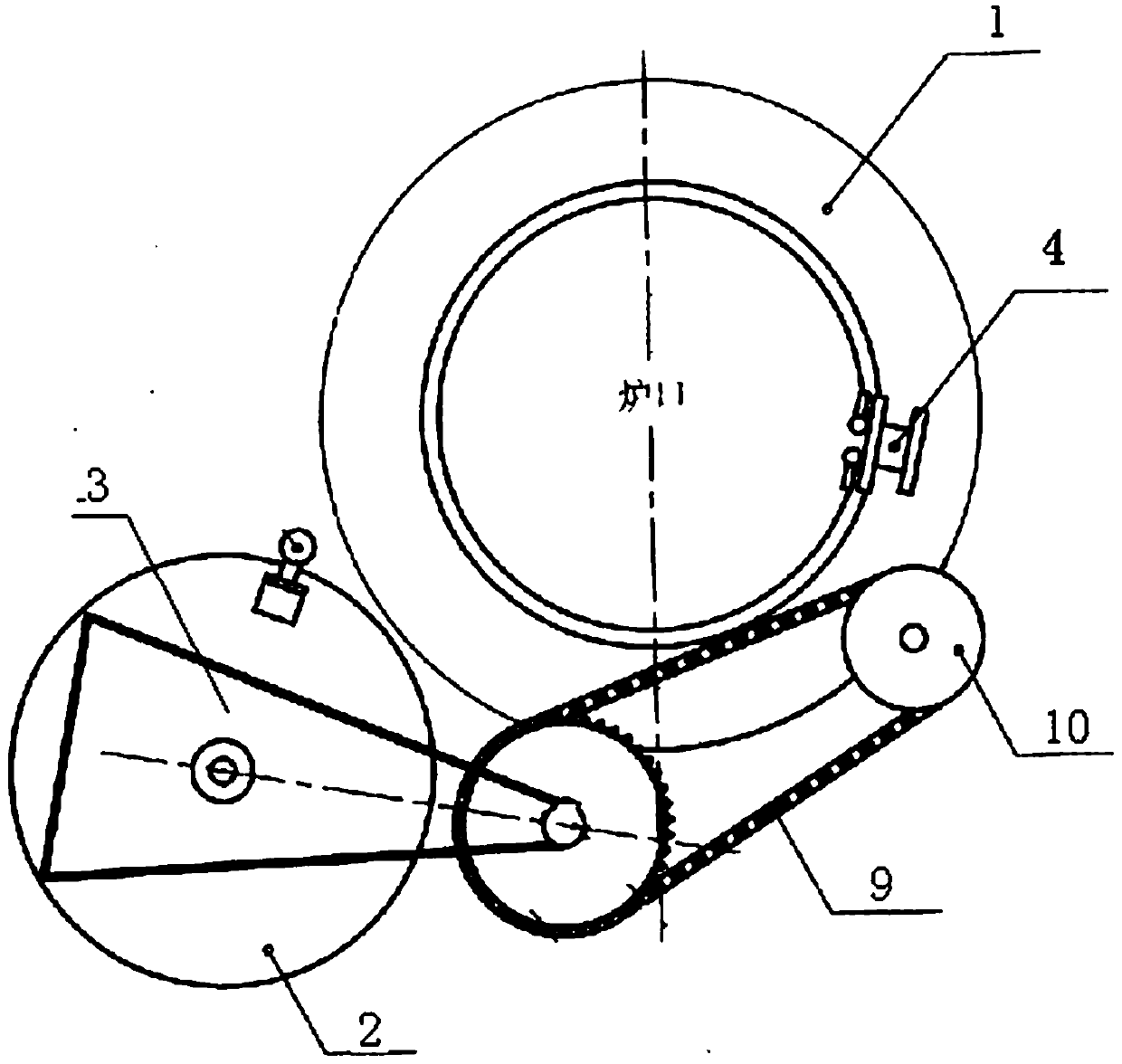 Heat treatment pit furnace automatic production and supporting equipment