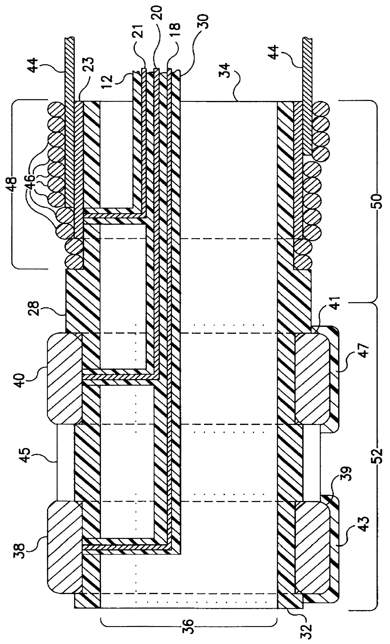 Apparatus and method for fixing electrodes in a blood vessel