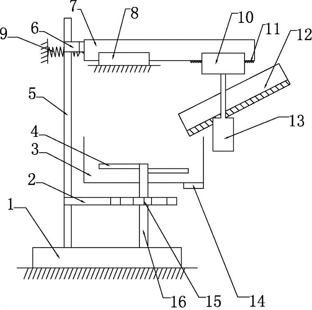 Grinding apparatus for cultivating edible fungus