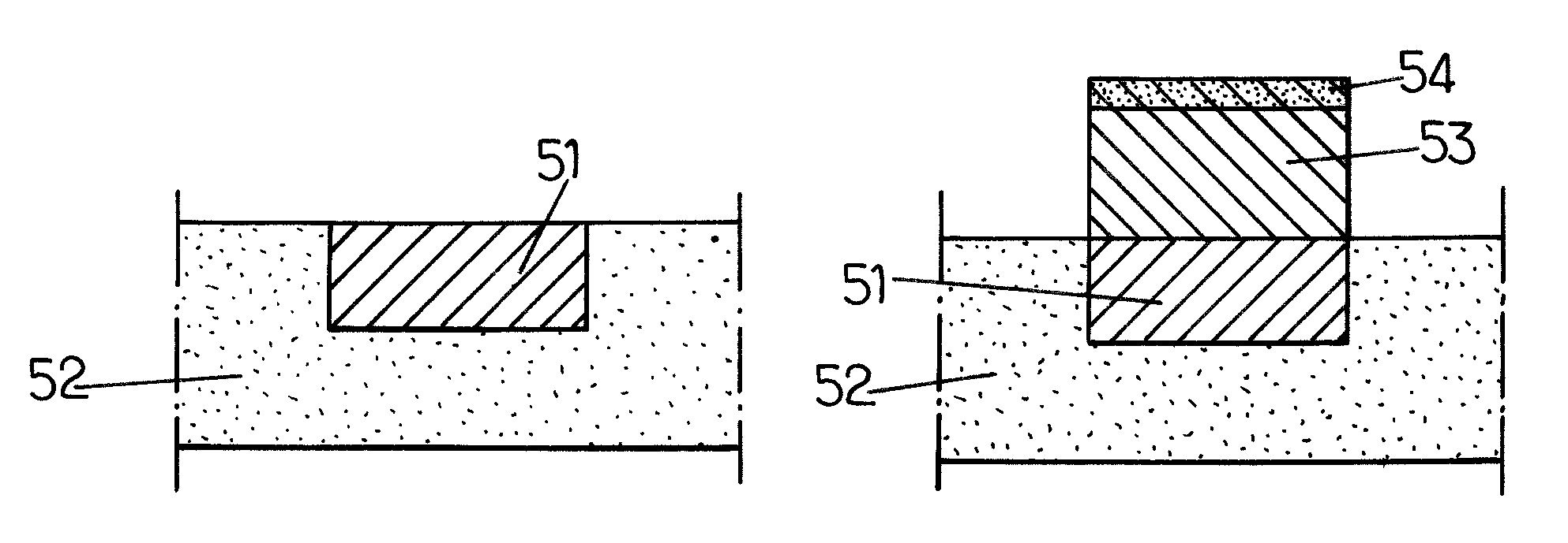 Implementation of a metal barrier in an integrated electronic circuit