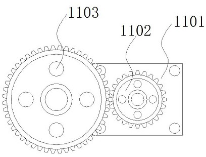Production equipment with rotating function for automobile plastic part welding