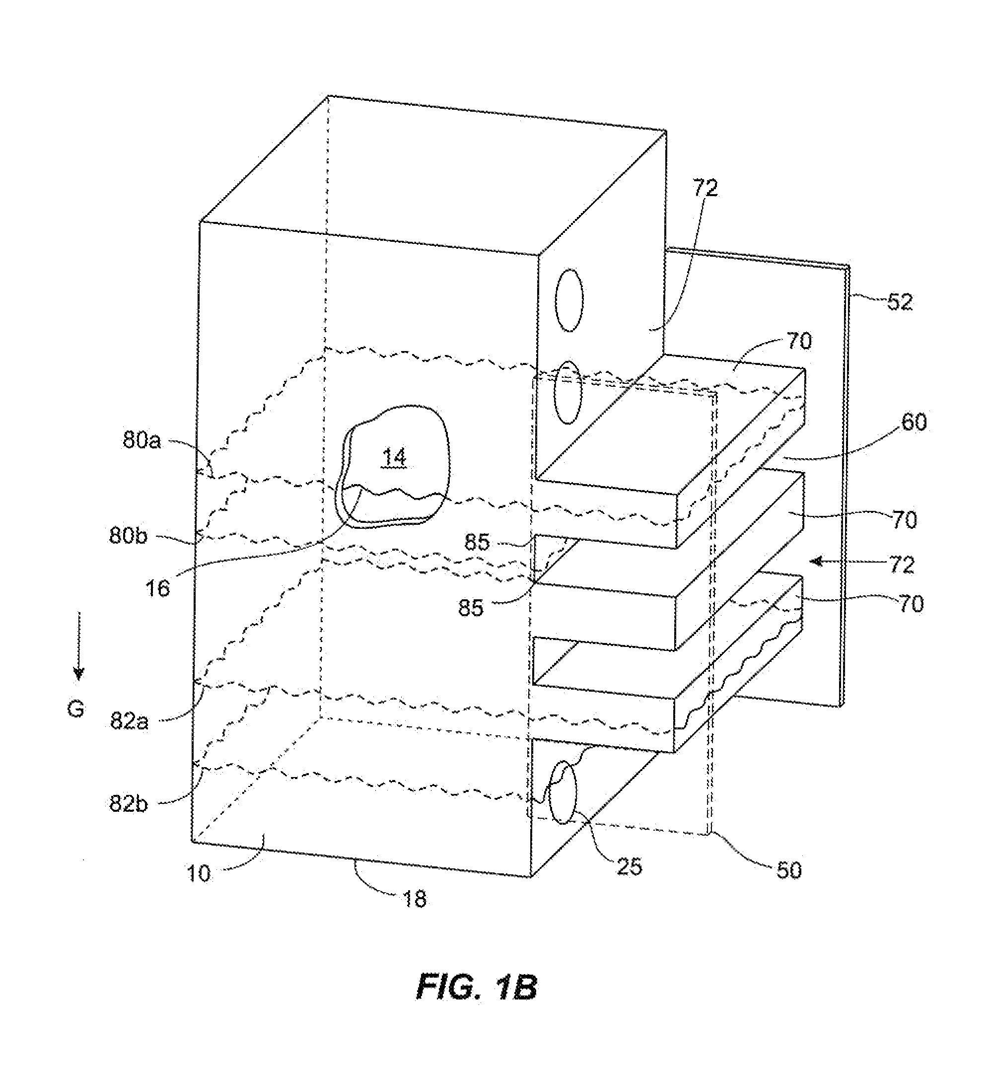 Consumable supply item with capacitive fluid level detection for micro-fluid applications