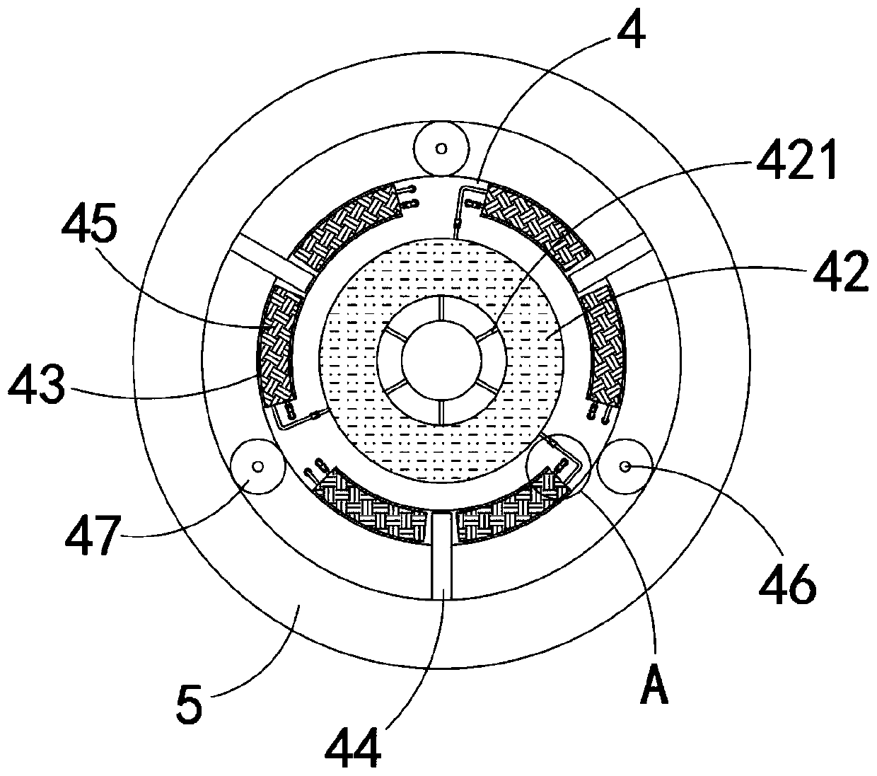 Canal valve for modern agricultural production