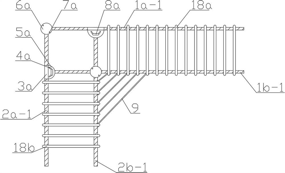 A multi-angle assembled reinforcement structure