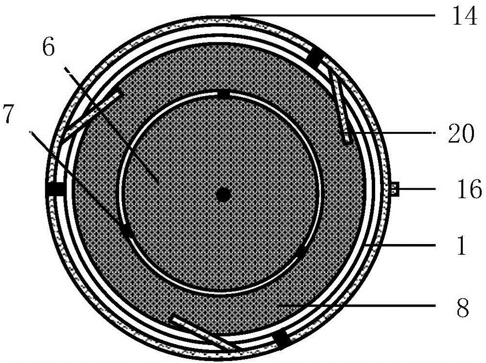 Artificial incubation equipment for viscid fertilized eggs of fishes