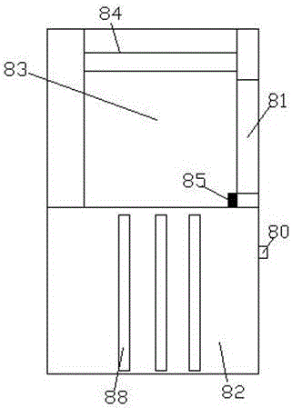 Kitchen knife suspension device