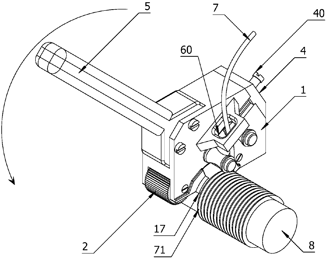 Wire winding tool for electrician operation