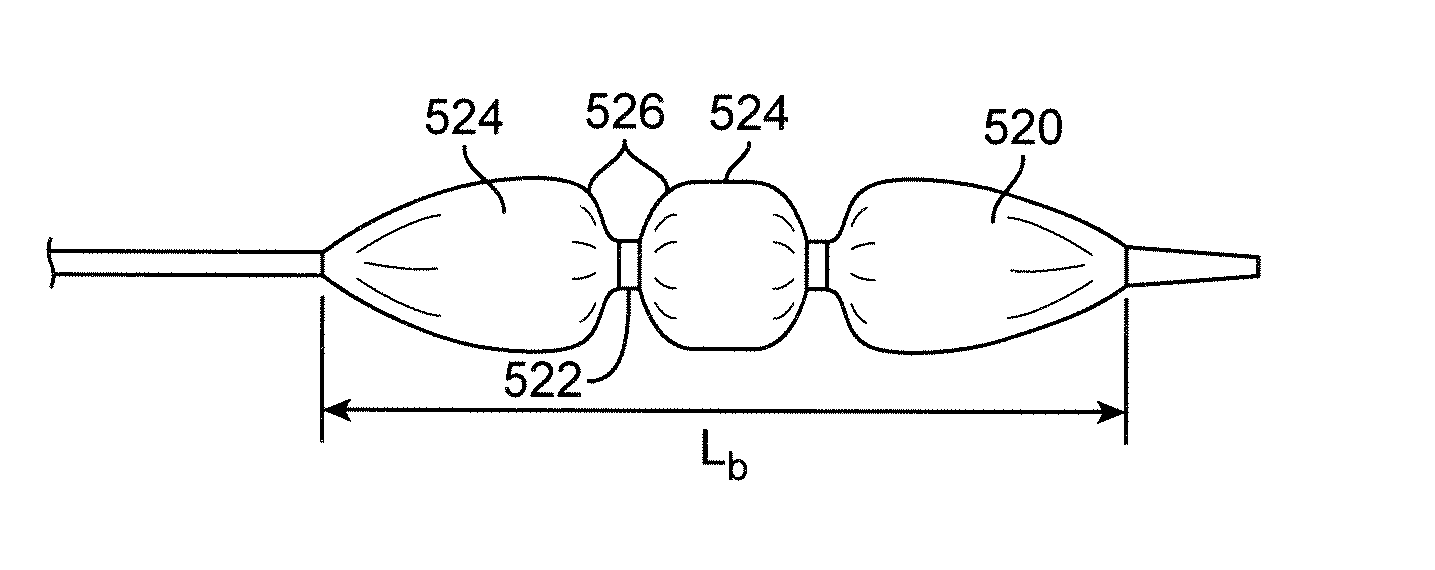 Segmented scaffolds and delivery thereof for peripheral applications