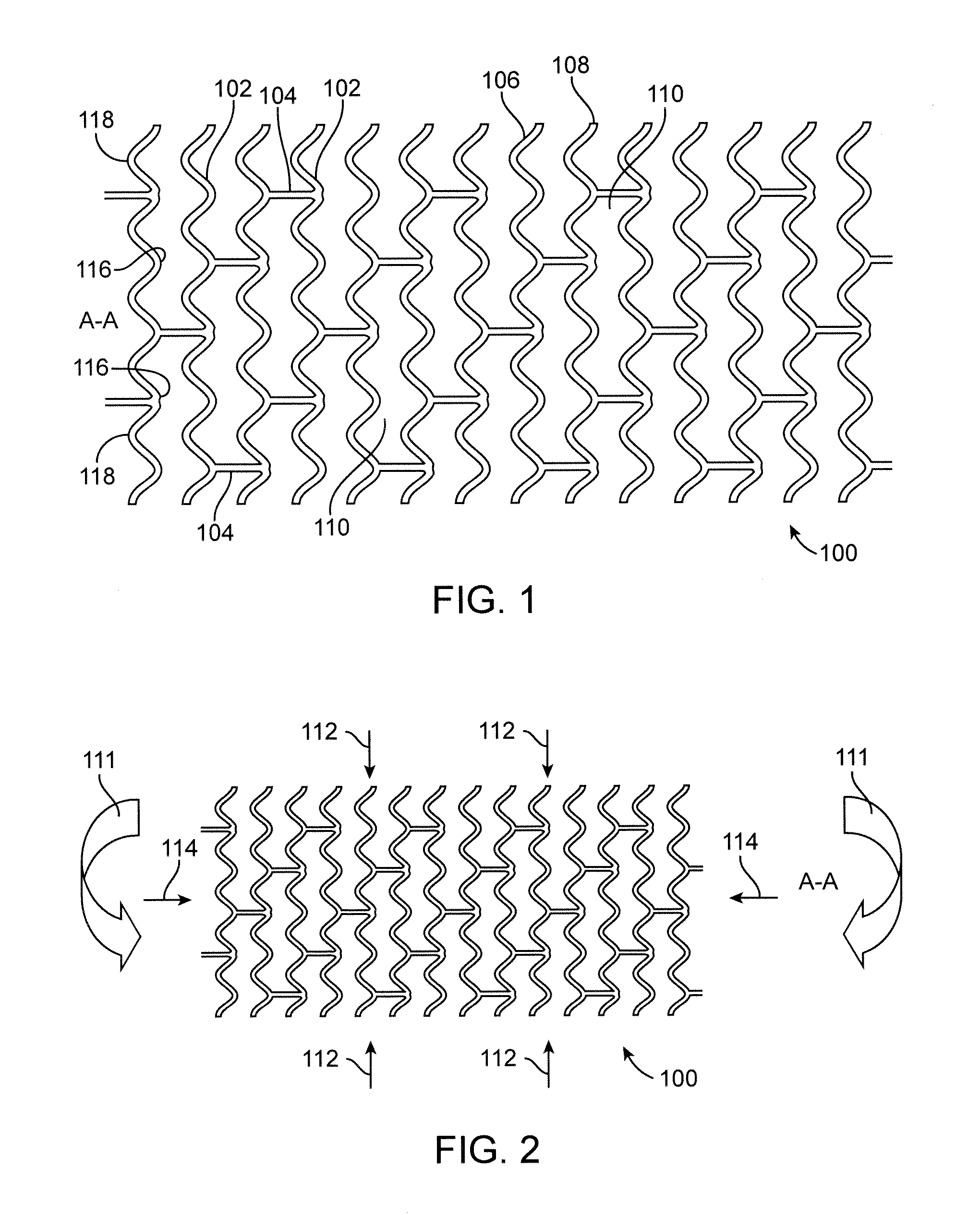 Segmented scaffolds and delivery thereof for peripheral applications