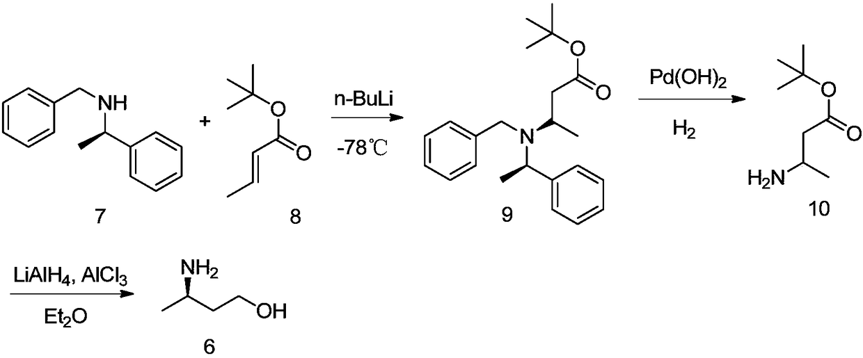 Preparation method for R-3-aminobutanol