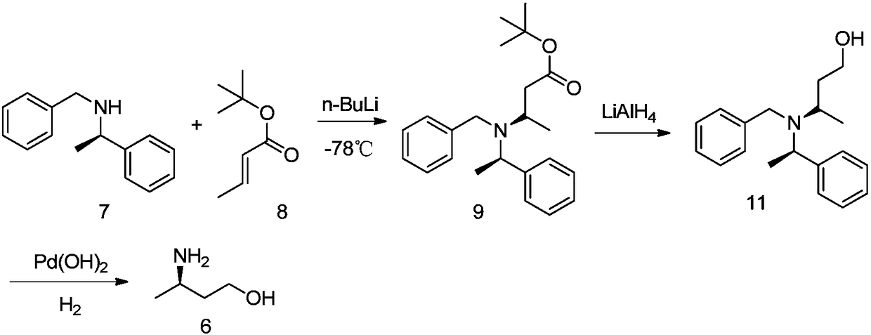 Preparation method for R-3-aminobutanol