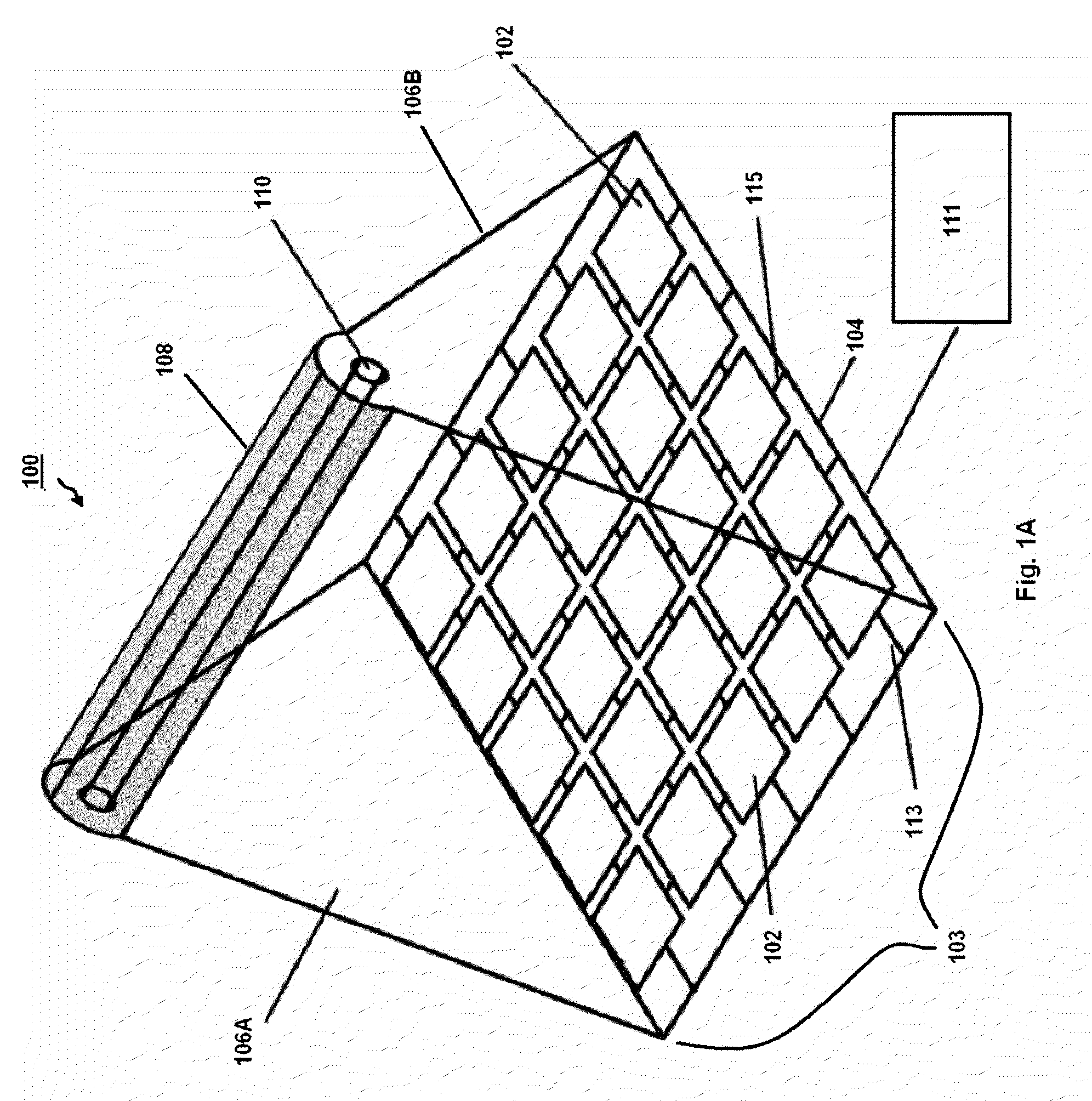 Concentrated solar thermal energy collection device