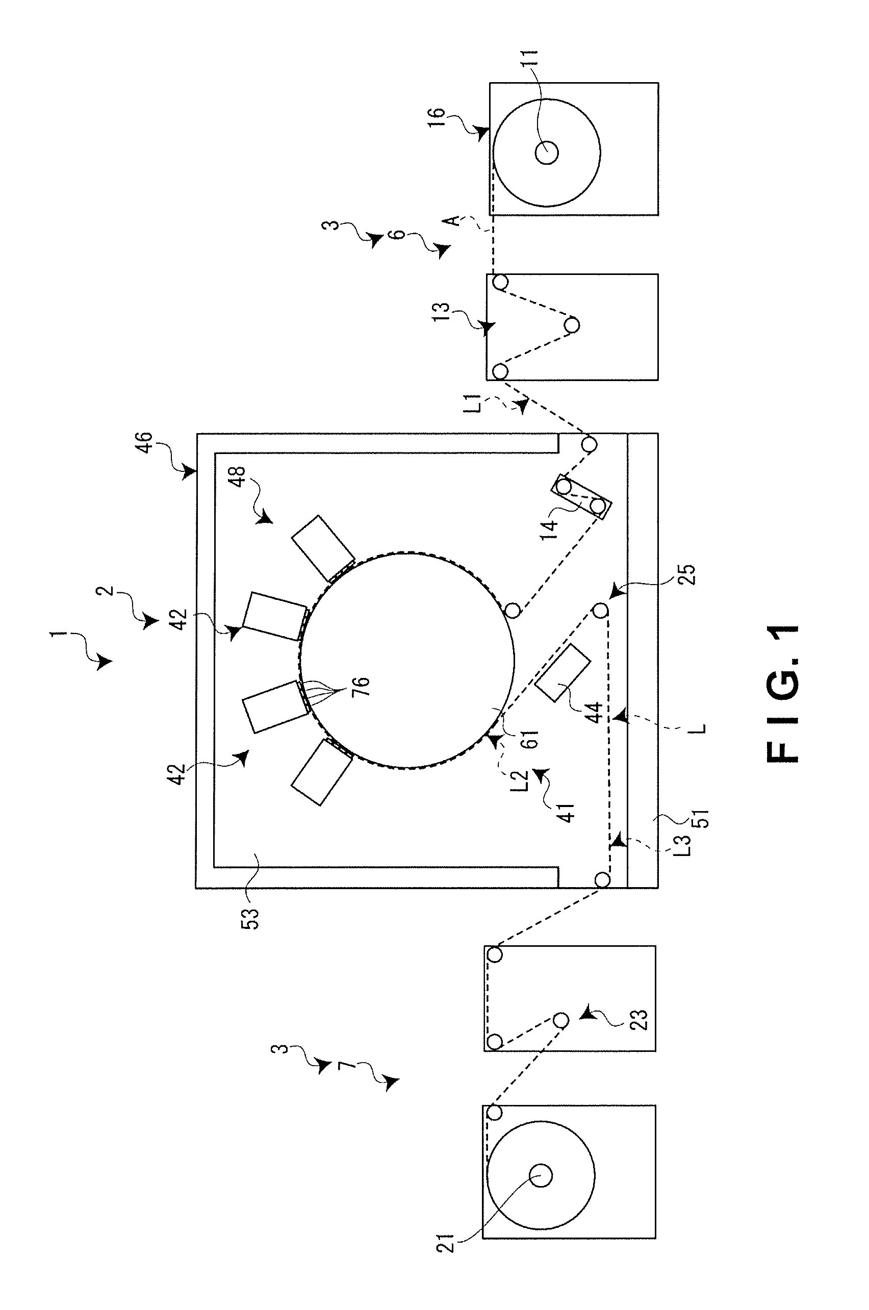 Carriage device and inkjet device
