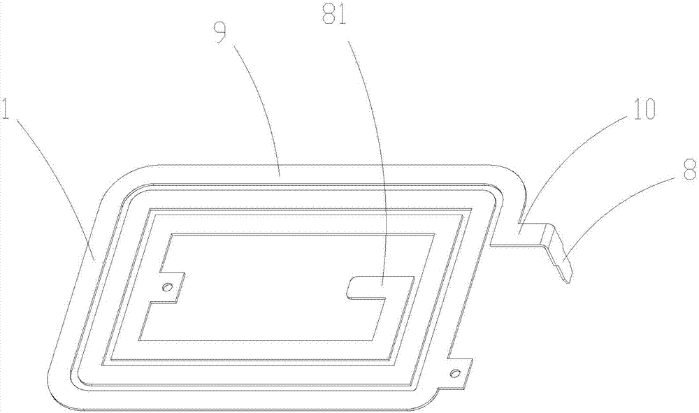 Transformer framework internally provided with multilayer circuit and preparing method thereof