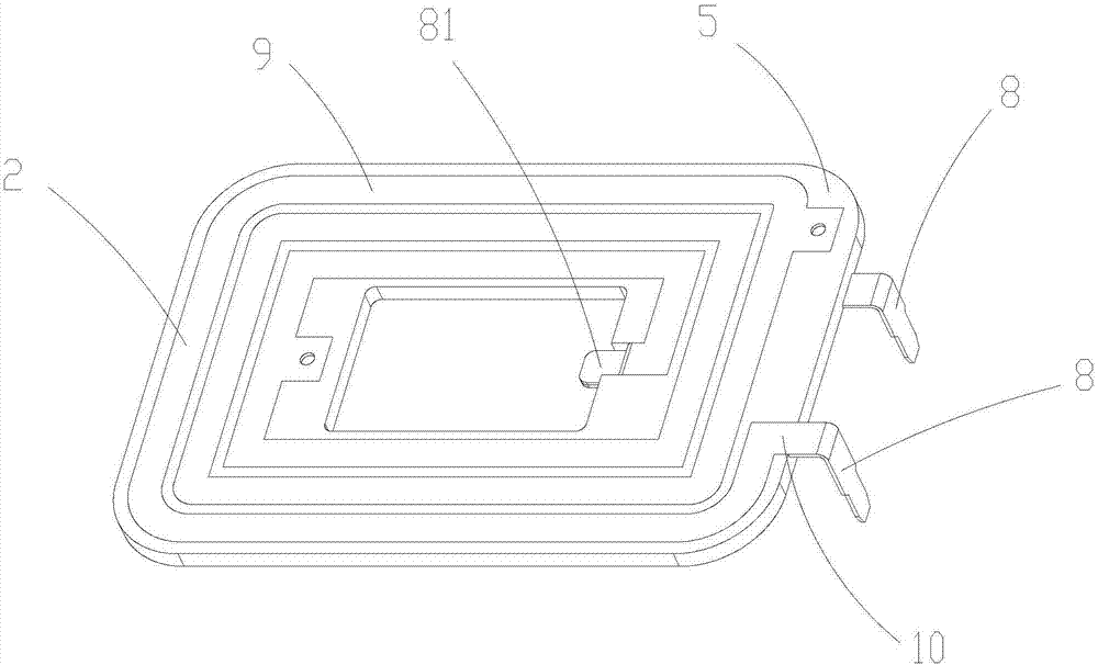 Transformer framework internally provided with multilayer circuit and preparing method thereof