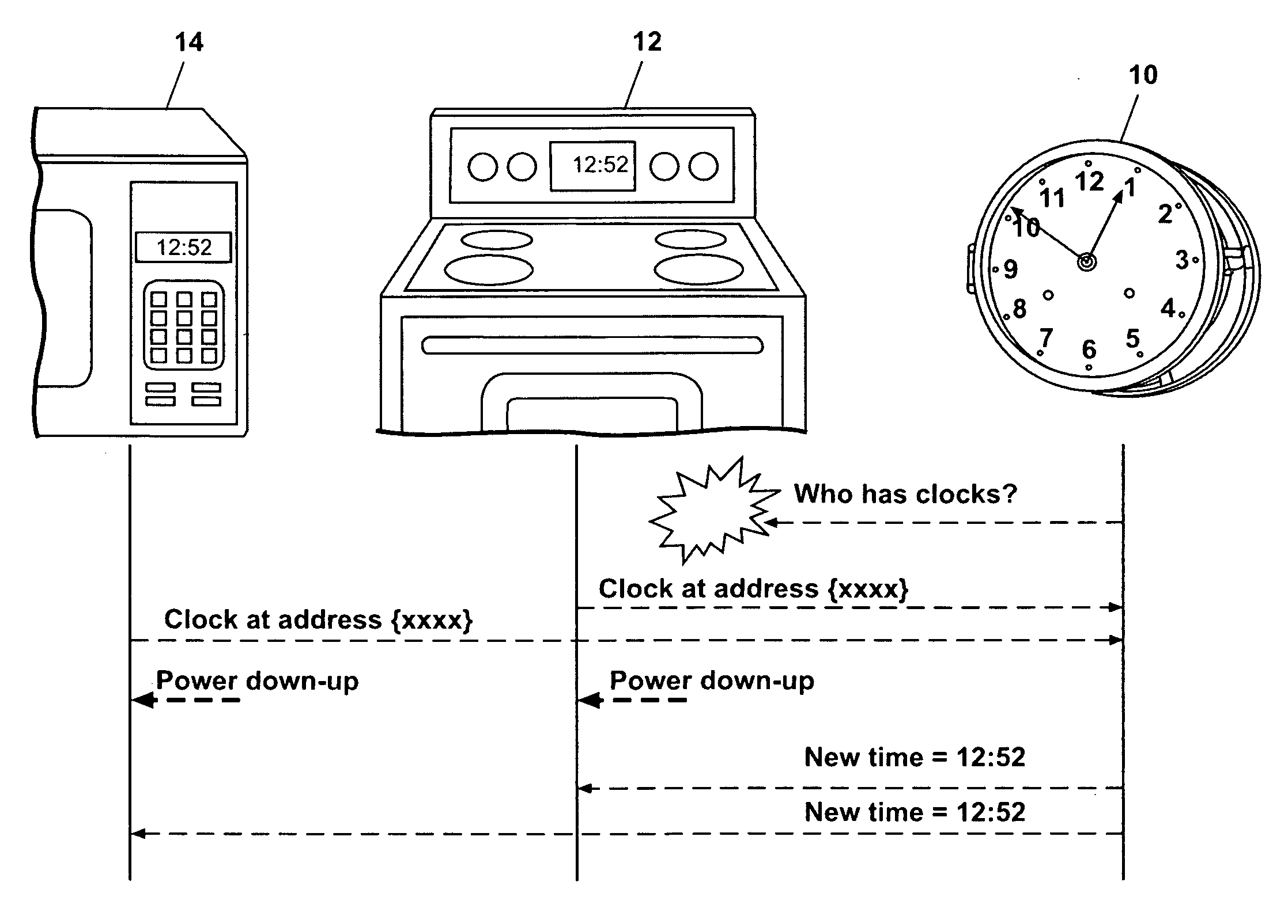 Appliance network for a networked appliance and an audio communication accessory