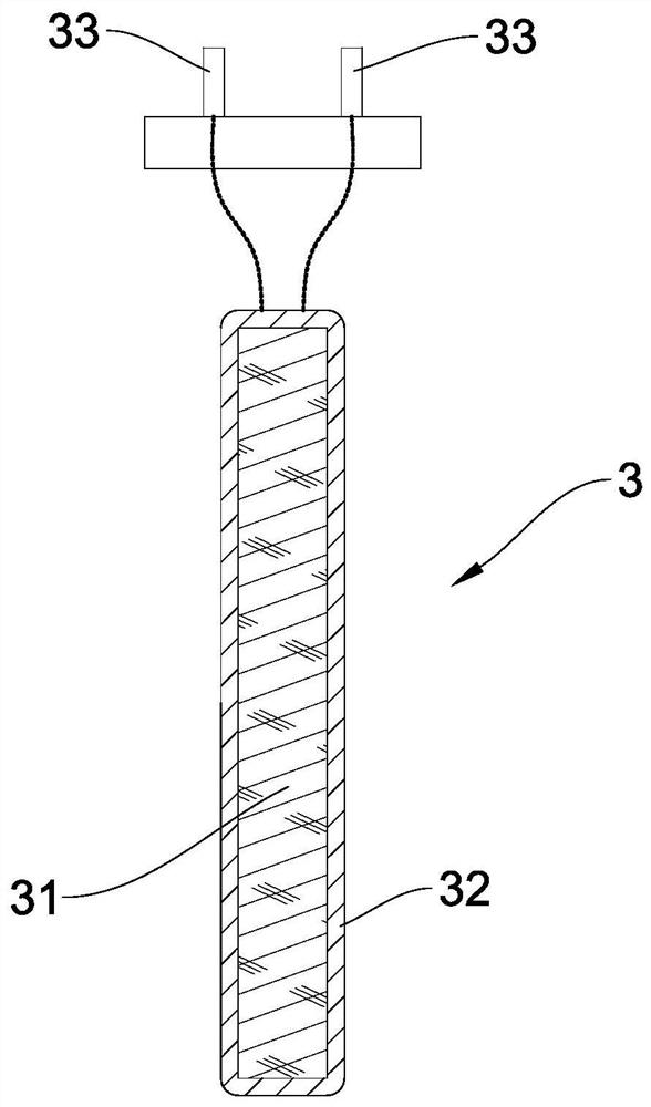 Ultrasonic solid-state lithium battery with built-in ultrasonic waves