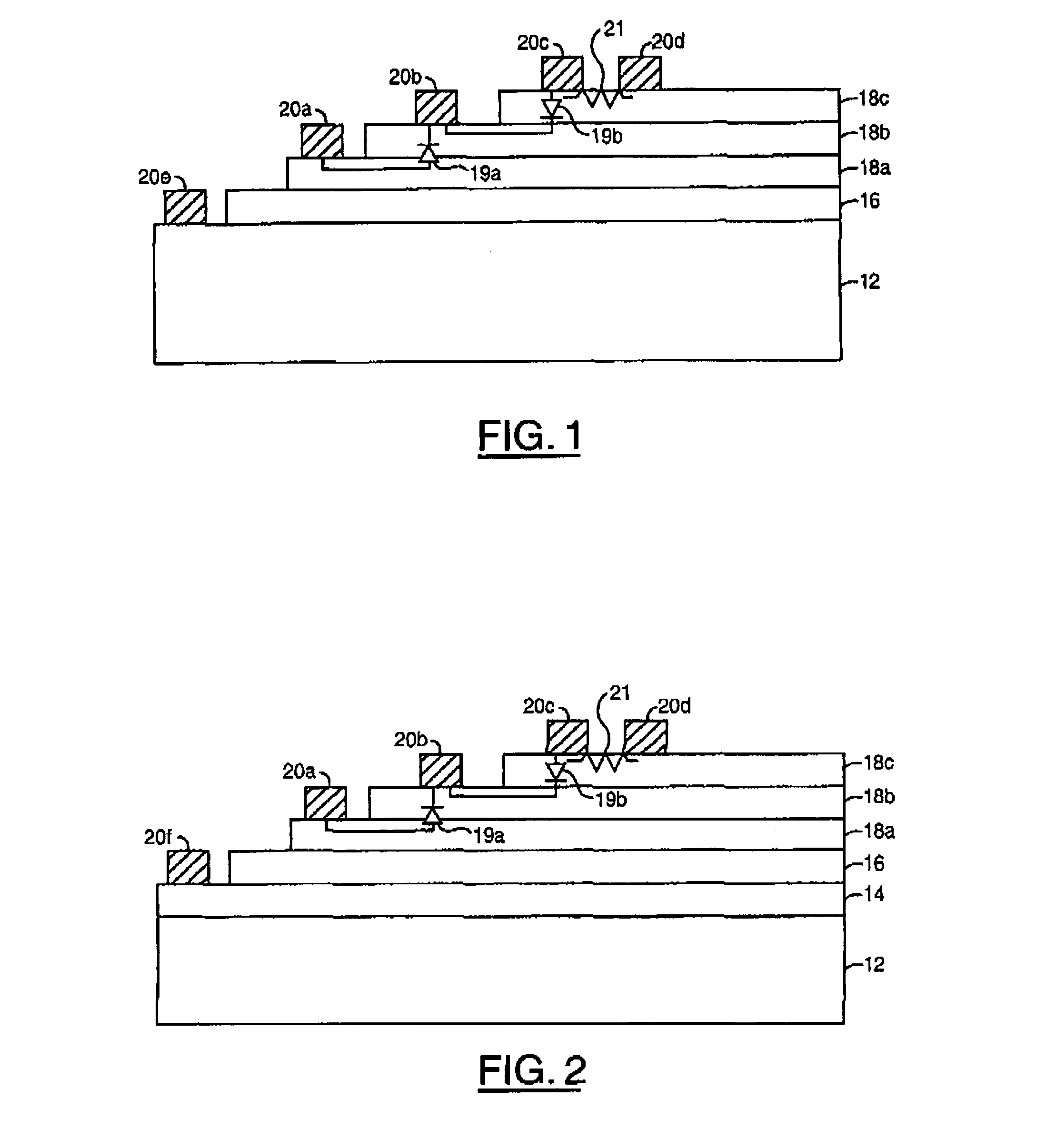 Integrated semiconductor circuits on photo-active Germanium substrates