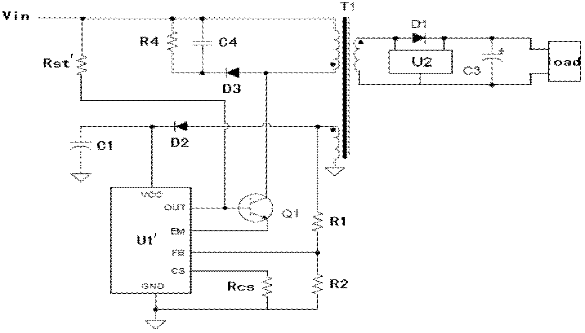 Switching power supply integrated circuit