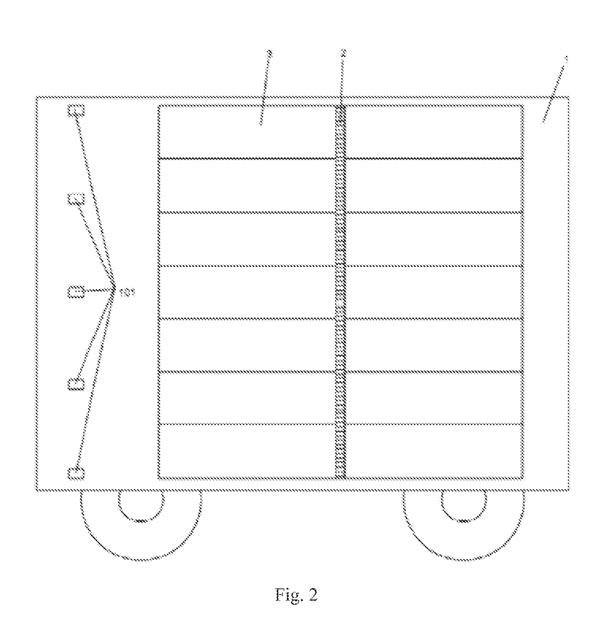 Mobile back scattering imaging security inspection apparatus and method