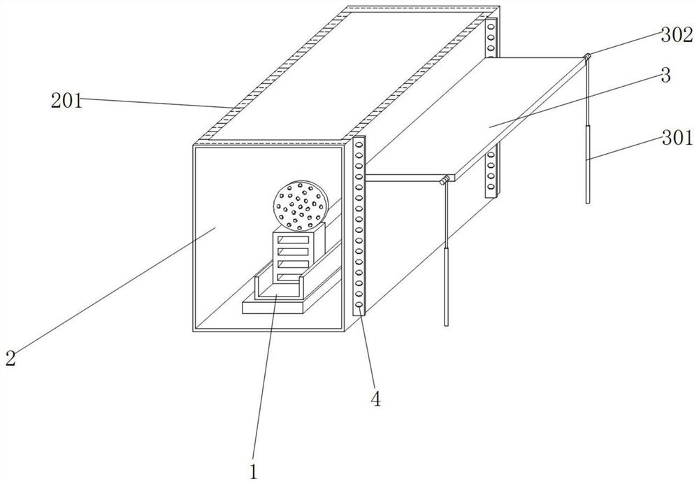 Electron beam cutting equipment with placing table