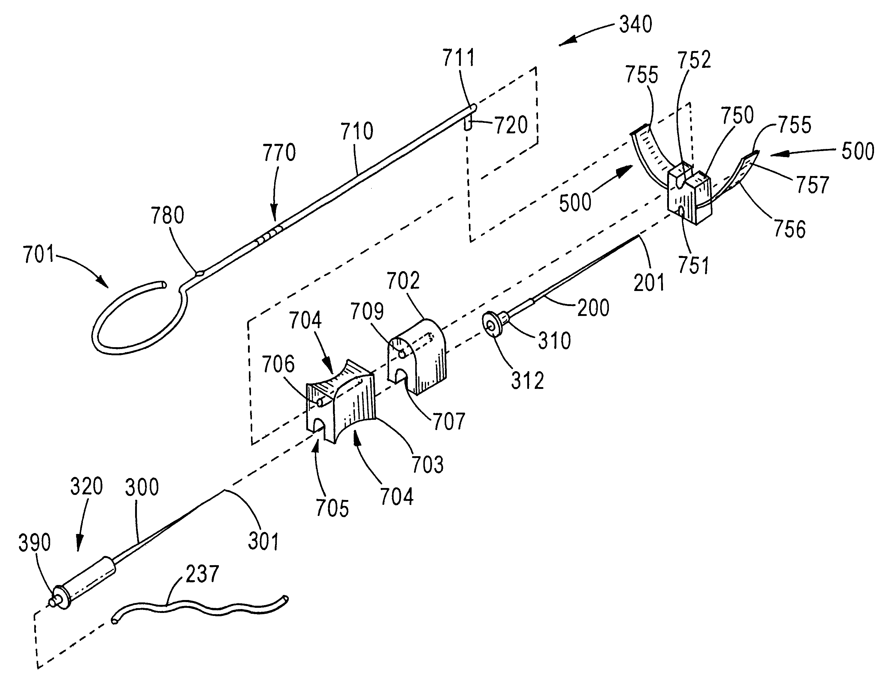 Apparatus and method for catheterization of blood vessels